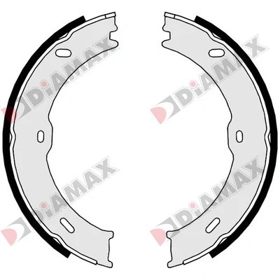 Brake Shoe Set, parking brake (N01367)