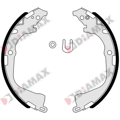 Brake Shoe Set (N01109)
