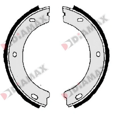 Brake Shoe Set, parking brake (N01255)