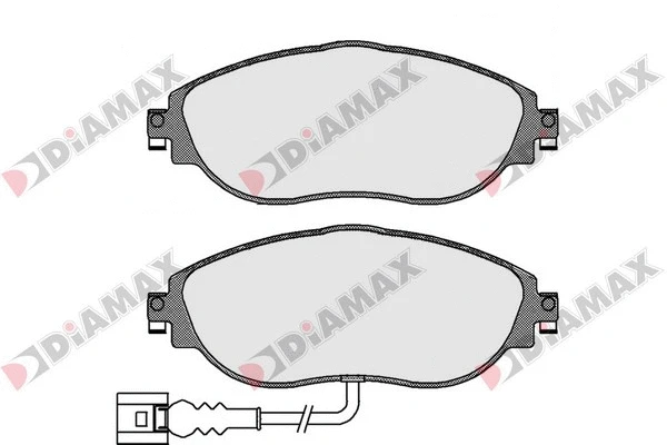 Brake Pad Set, disc brake (N09598)