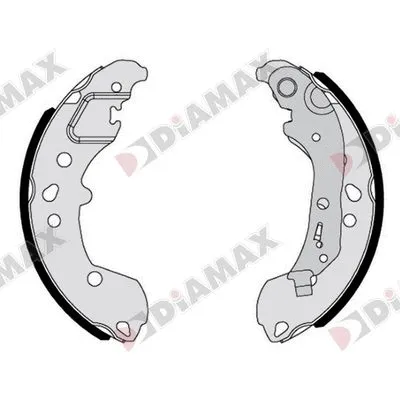 Brake Shoe Set (N01424)