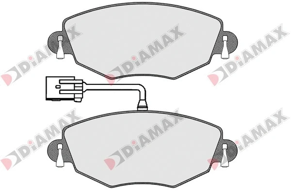 Brake Pad Set, disc brake (N09405)