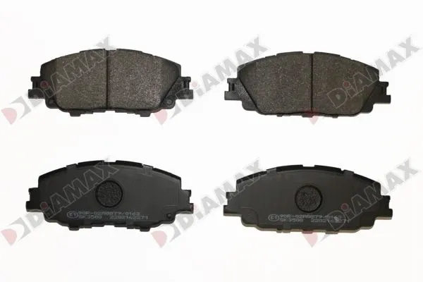 Brake Pad Set, disc brake (N10014)