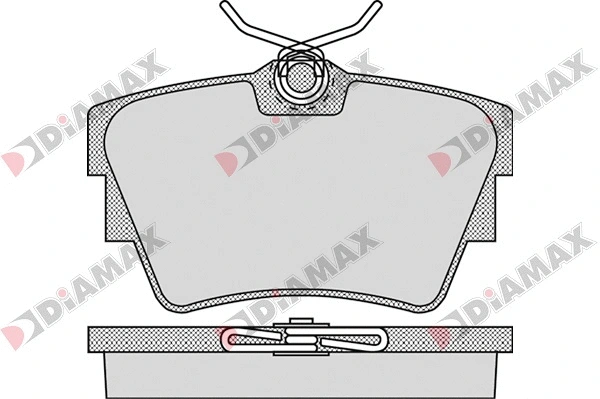 Brake Pad Set, disc brake (N09043)