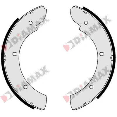 Brake Shoe Set, parking brake (N01339)