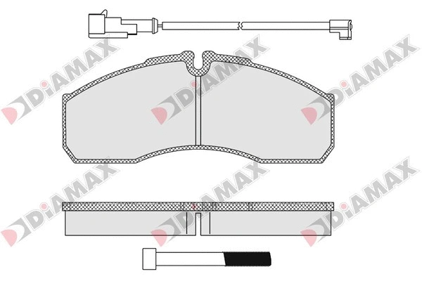 Brake Pad Set, disc brake (N09328B)