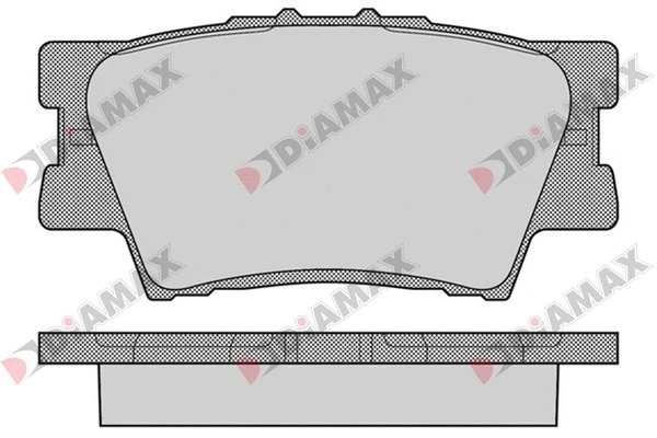 Brake Pad Set, disc brake (N09567)
