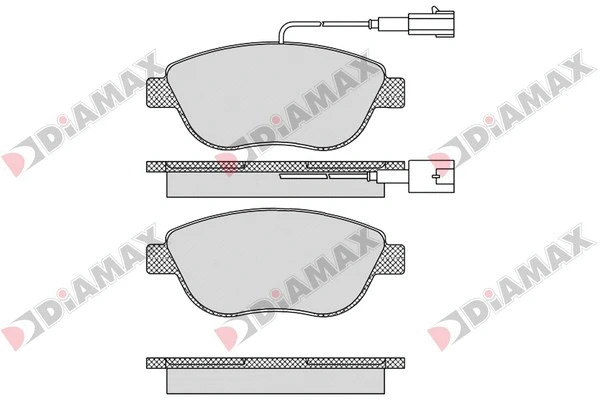 Brake Pad Set, disc brake (N09161)