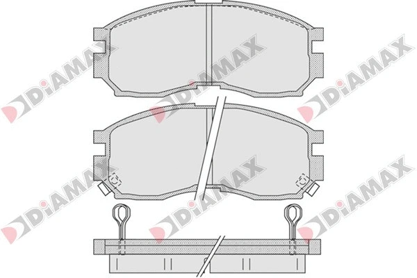 Brake Pad Set, disc brake (N09291)