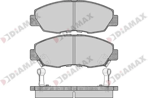 Brake Pad Set, disc brake (N09723)