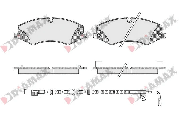 Brake Pad Set, disc brake (N09509B)