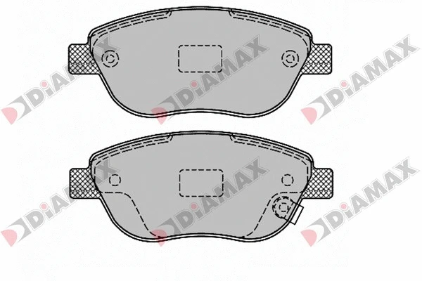 Brake Pad Set, disc brake (N09415)