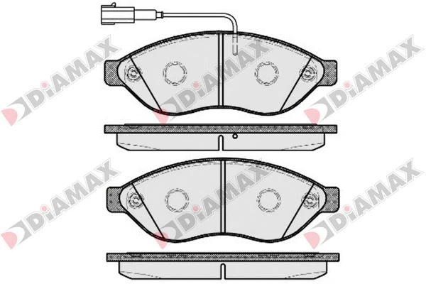 Brake Pad Set, disc brake (N09541)
