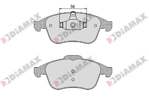 Brake Pad Set, disc brake (N09275)