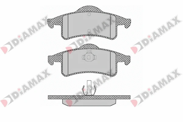Brake Pad Set, disc brake (N09645)