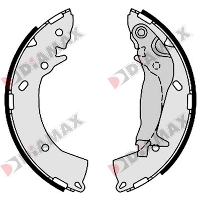 Brake Shoe Set (N01108)