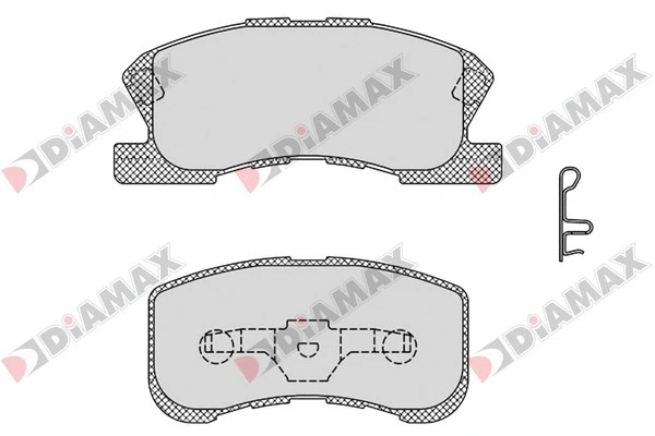 Brake Pad Set, disc brake (N09301)