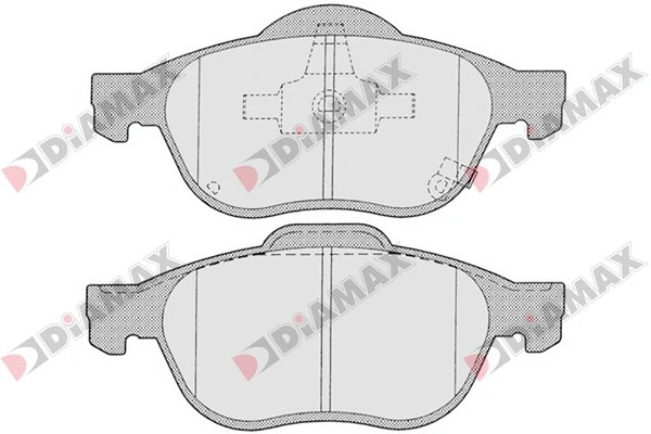 Brake Pad Set, disc brake (N09637)