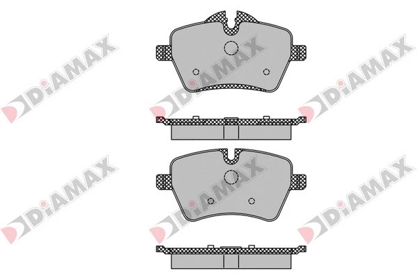 Brake Pad Set, disc brake (N09718)