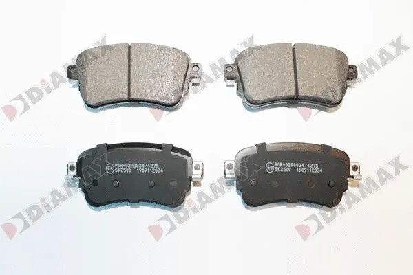 Brake Pad Set, disc brake (N09920)