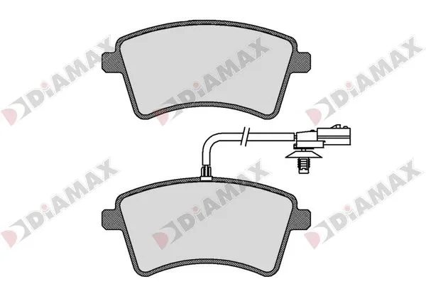 Brake Pad Set, disc brake (N09683)