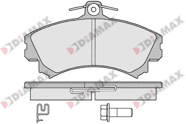Brake Pad Set, disc brake (N09654)