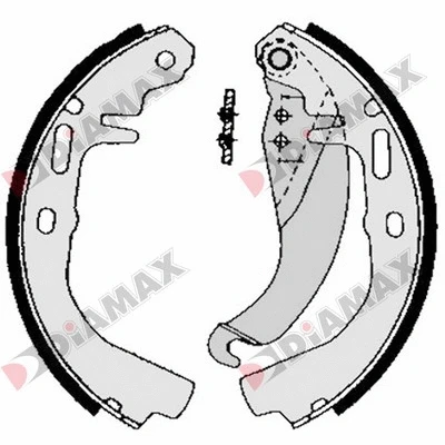 Brake Shoe Set (N01190)