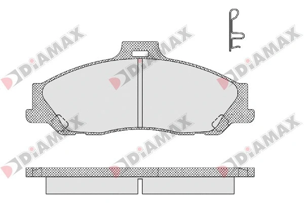 Brake Pad Set, disc brake (N09237)