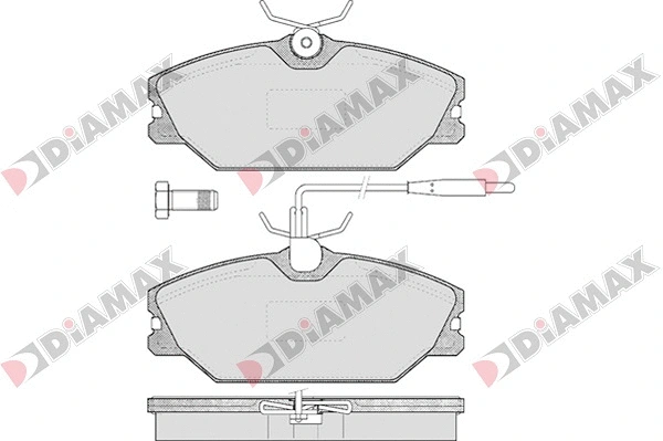 Brake Pad Set, disc brake (N09012)