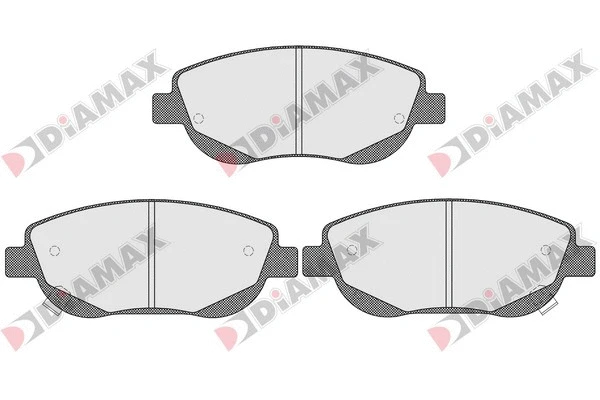 Brake Pad Set, disc brake (N09584)