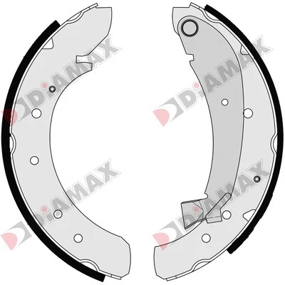Brake Shoe Set (N01045)