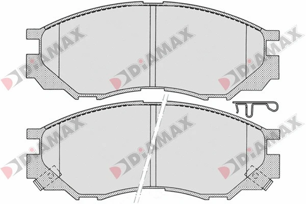 Brake Pad Set, disc brake (N09151)