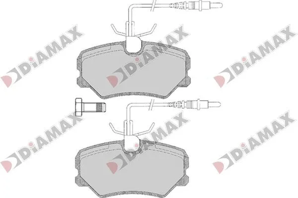 Brake Pad Set, disc brake (N09836)