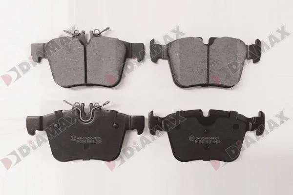 Brake Pad Set, disc brake (N09885)