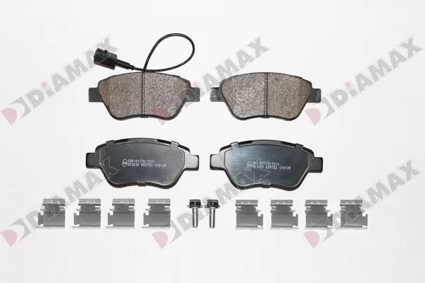 Brake Pad Set, disc brake (N09126K)