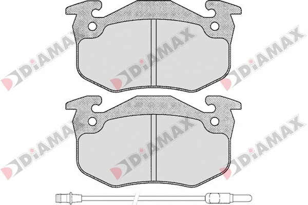 Brake Pad Set, disc brake (N09093)
