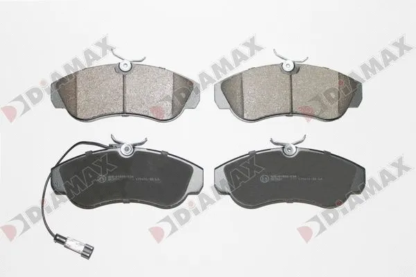 Brake Pad Set, disc brake (N09867)