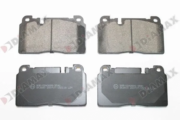 Brake Pad Set, disc brake (N09934)