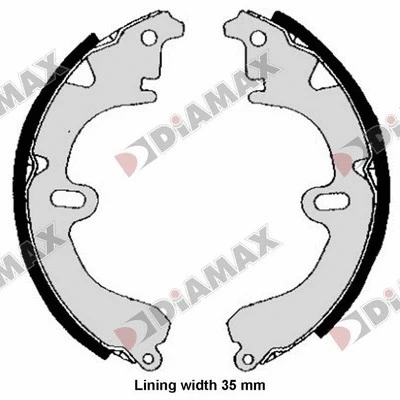 Brake Shoe Set (N01403)