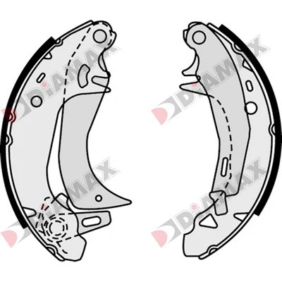 Brake Shoe Set (N01080)