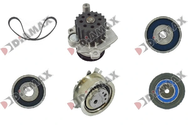 Water Pump & Timing Belt Kit (A6006WP)