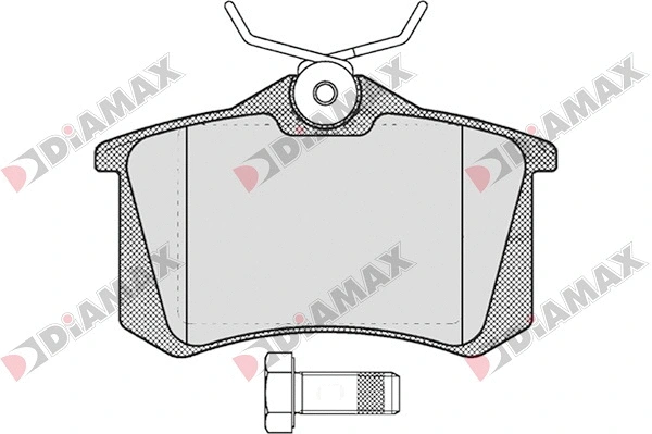 Brake Pad Set, disc brake (N09034)