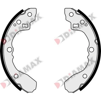 Brake Shoe Set (N01308)