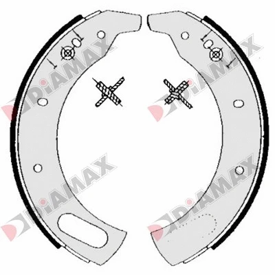 Brake Shoe Set (N01254)
