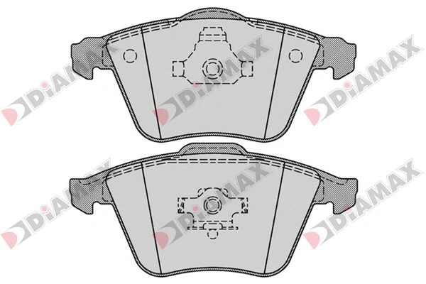 Brake Pad Set, disc brake (N09397)