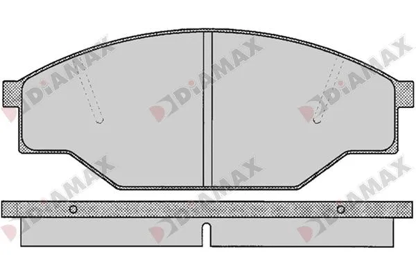 Brake Pad Set, disc brake (N09734)