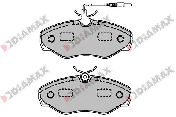 Brake Pad Set, disc brake (N09530)
