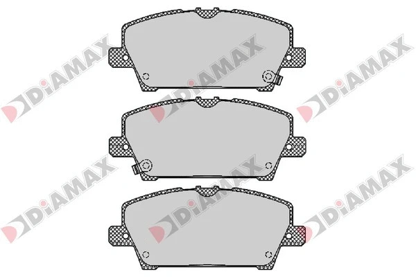 Brake Pad Set, disc brake (N09409)