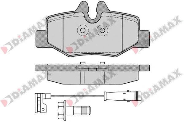 Brake Pad Set, disc brake (N09193)