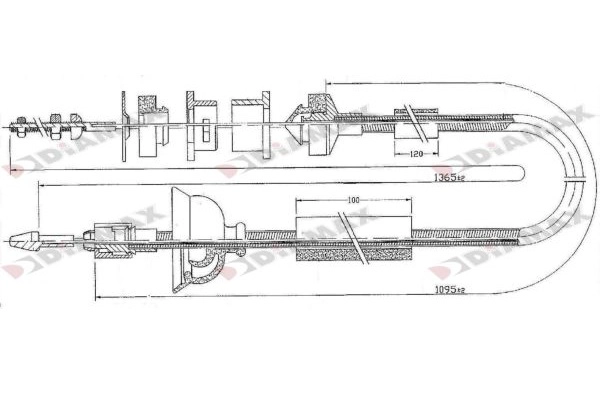 Cable Pull, clutch control (T8015)